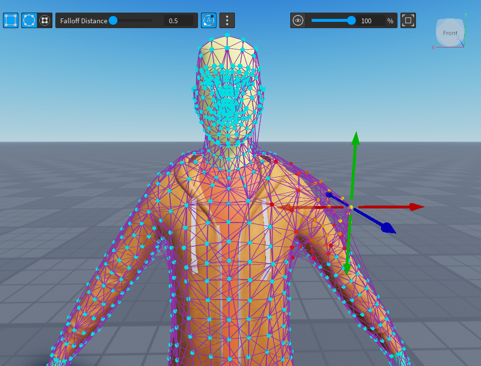 Is there anyway to use custom meshes with HumanoidDescription