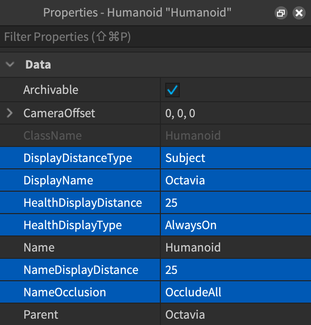 Character Specifications  Documentation - Roblox Creator Hub