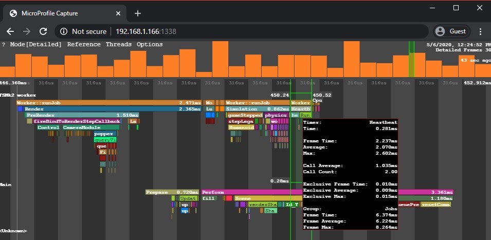 Using MicroProfiler  Documentation - Roblox Creator Hub