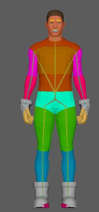 Clothing for the character Roblox - Mediamodifier