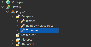 Creating Player Tools Documentation - Roblox Creator Hub