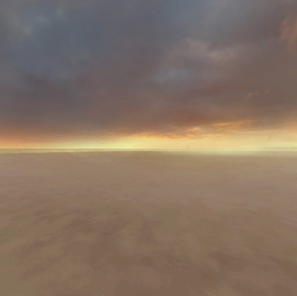 The 2D texture that represents back cubical face of the skybox.