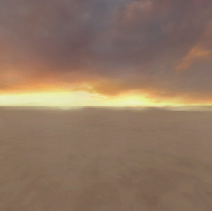 The 2D texture that represents front cubical face of the skybox.