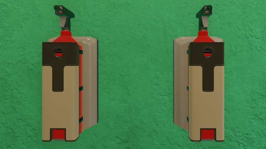 Two of the exact same fire hydrant with unique assetIDs. There is no visual difference but the duplicate assetIDs negatively impacts performance.