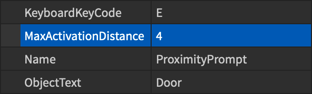 ProximityPromt Animated Door Roblox Studio 